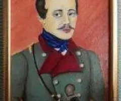 Древнеримские легионеры. Масло. - 3