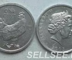 Острова Кука. Подборка - Анималистика - 1 цент, 2003 - 3