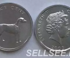 Острова Кука. Подборка - Анималистика - 1 цент, 2003 - 4