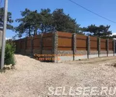 Строительство заборов и конструкций из габионов - 2