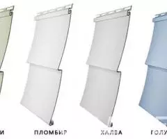 Сайдинг Елочка Деке Голубика - 3