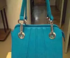 Сумка женская бирюзового цвета - 3