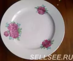 Тарелки фарфоровые большие из СССР - 2