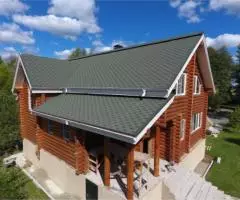 Гибкая черепица стандарт коричневый, - 4