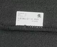 Автомобильные полиамидные коврики для Шкоды Рапид и ... - 2