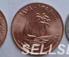 Корабли на монетах мира. Катар, 1978,1987. - 2