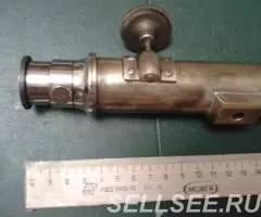 нивелир старинный бронза - 2