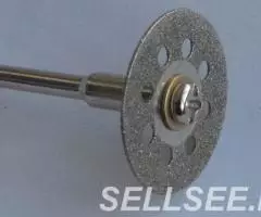 Диск отрезной алмазный для бормашинки 22 мм. - 2