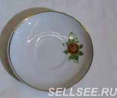 Фарфоровый сервиз детский на 4 персоны родом из СССР. ГДР. - 2