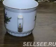 Богемия Чешская чашка с ландышами - 2