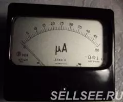 М24 микроамперметр Новый 0-50 A , 2 штуки - 2