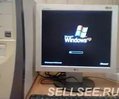 Монитор LG Flatron L1730S клавиатурой Logitech - 2