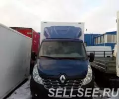 Обтекатель спойлер на Renault Master белый