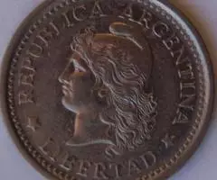 1 песо 1960 Аргентина - 2