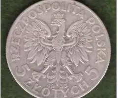 Серебрянные 5 злотых 1933 и 10 злотых 1932 Польша - 2