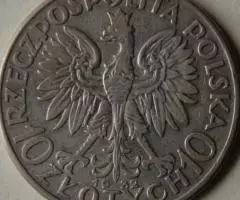 Серебрянные 5 злотых 1933 и 10 злотых 1932 Польша - 4