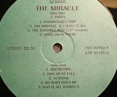 Пластинка виниловая Queen - The Miracle - 4