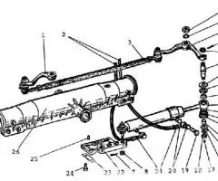 Комплект замены МТЗ-80 с ГУР на насос-дозатор - 2