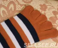 Новые безразмерные гольфы с пальцами Польша 40 хлопок - 3