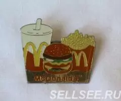 Значок - McDonalds 1990 -е