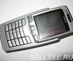 Nokia E70 Бабочка Silver - 2