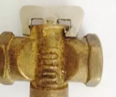 Кран газовый 11б12бк ф15мм - 2