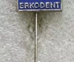 значок erkodent ERKODENT. СССР.