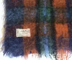 Мохеровый шарф Индия б у СССР длина 125 см - 2