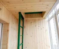 Утепление, отделка балкона  в  Красноярске - 4