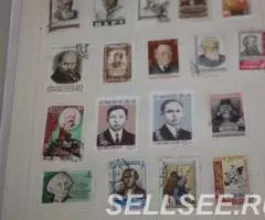 альбом с марками 350 шт - 2