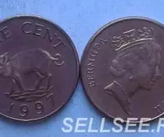 Бермуды. Дикий кабан - 1ц. , 1987,97 - 2