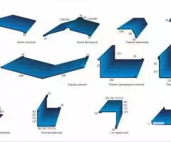 Угол наружний 50мм 50мм крашенный. - 3