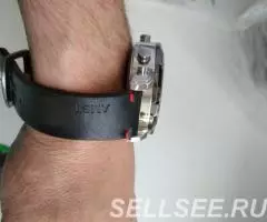 Большие часы AMST-3022 с кожаным ремешком - 2