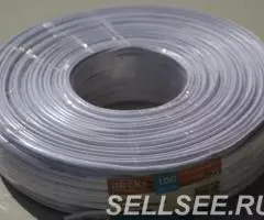 Кабель Телефонный 2c, Netko, белый и чёрный - 2