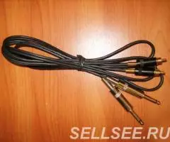 Кабель Klotz тюльпан - моно джек 1,5 метра новый - 4