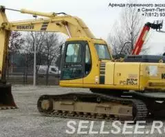 Аренда гусеничного экскаватора Komatsu РС 210 - 3