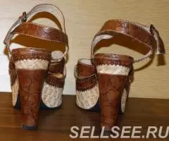 Босоножки, совсем немного б у, фирма Elisobeth. Р. 36 - 3