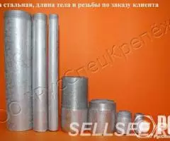 Резьба патрубок стальная - 3