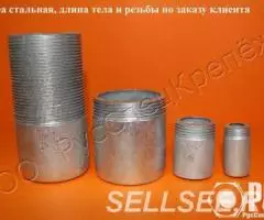 Резьба патрубок стальная - 4