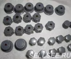 Приборные ручки для радиоаппаратуры 53 штуки - 3