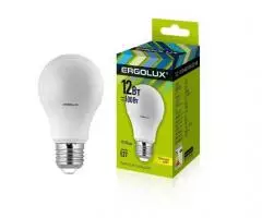 Новые лампы LED Ergolux LED-A60-12W-E27-3K