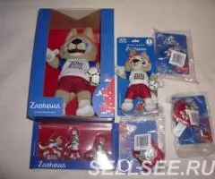 Zabivaka FIFA-2018 фигурки Волка Забиваки - 2