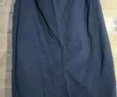 Чёрная юбка карандаш. Венгрия. Хлопок. - 3