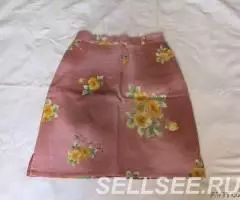 юбку б у. Турция. 95 хлопок 5 эластан. - 2
