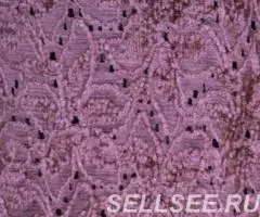 бордовое платье LIXIN. ткань как кружева. - 2