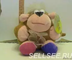 мишка, крыса, лиса, собака, мягкая игрушка из 90-ых - 3