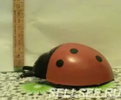 Божья коровка механическая игрушка СССР - 2