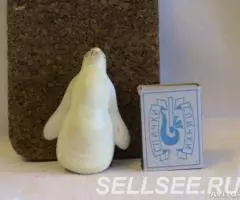 Пингвин Новогодняя игрушка из СССР пластмасса - 2