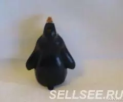 Пингвин Новогодняя игрушка из СССР пластмасса - 3