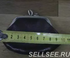 Кошелек СССР кожаный б у - 3